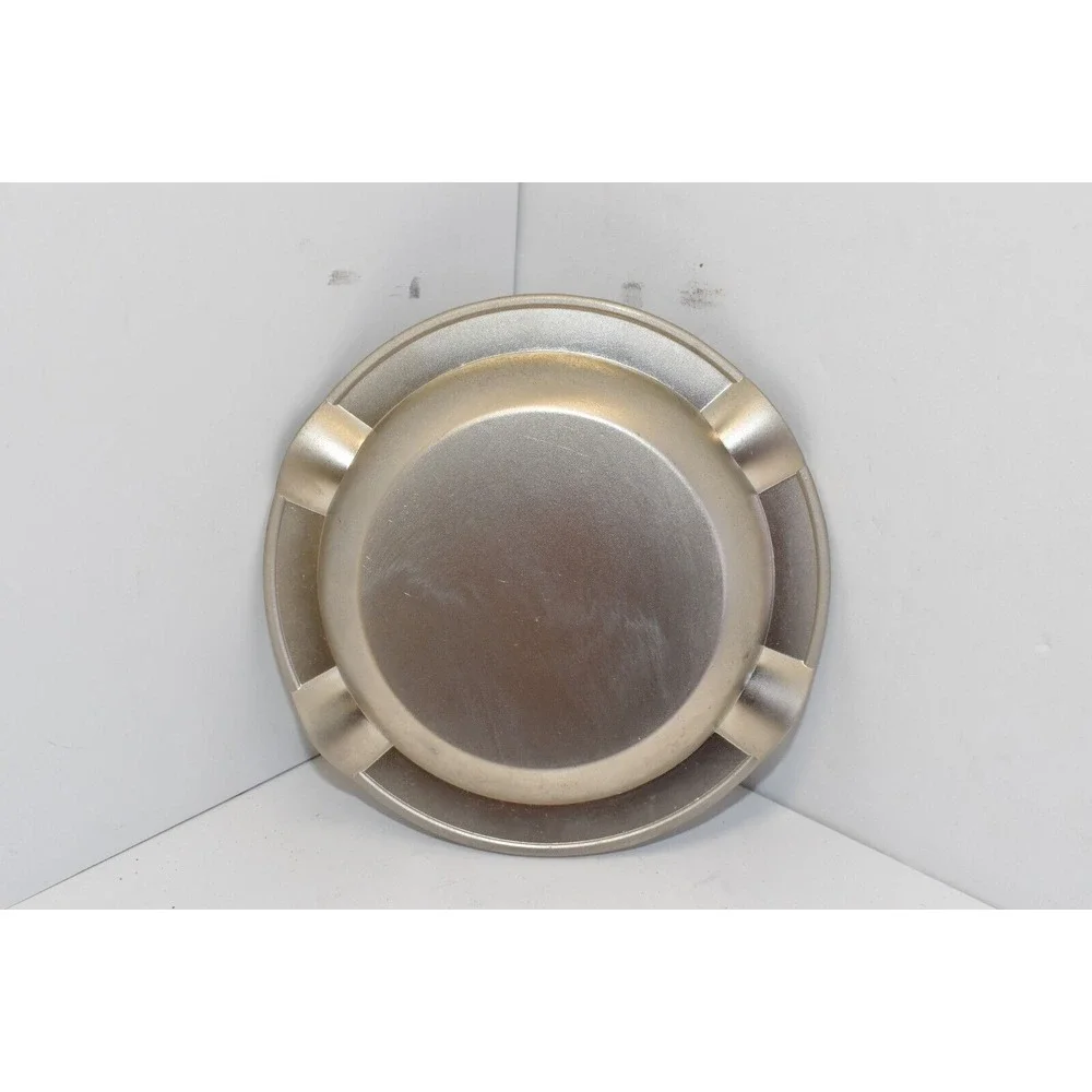 No Problem Mon! Jamaica Metal Ashtray Round Silver